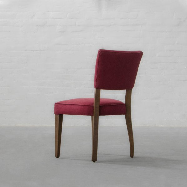 Luxury Dining Chair with Wooden Frame Base -