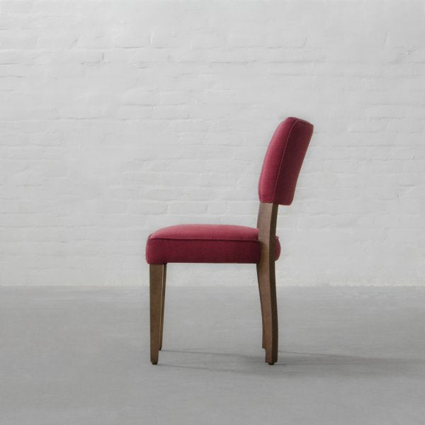 Luxury Dining Chair with Wooden Frame Base -