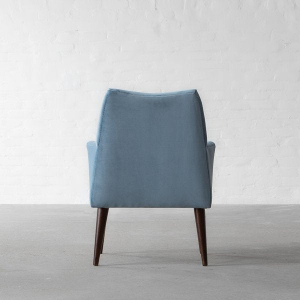 Luxury Dining Chair with Wooden Frame Base -