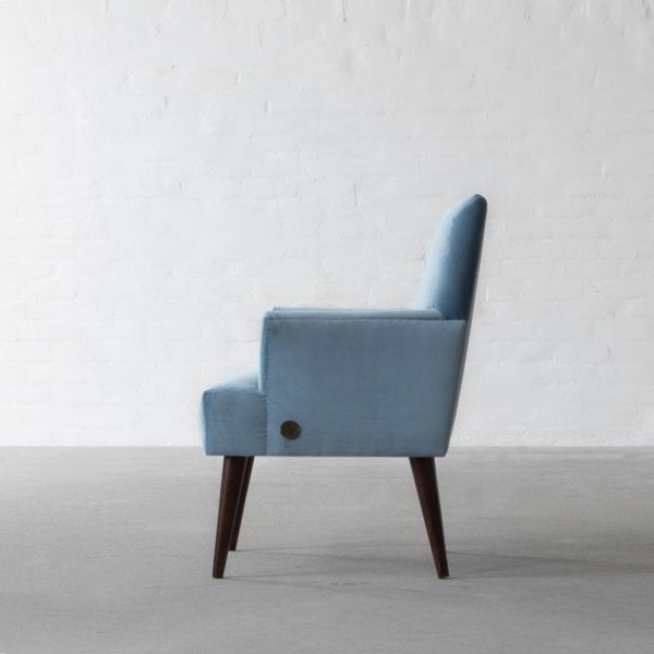 Luxury Dining Chair with Wooden Frame Base -