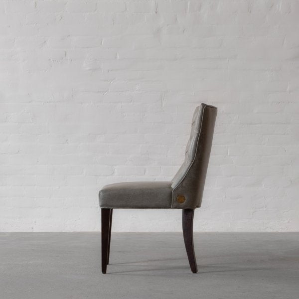 Luxury Dining Chairs with Wooden Frame Base -