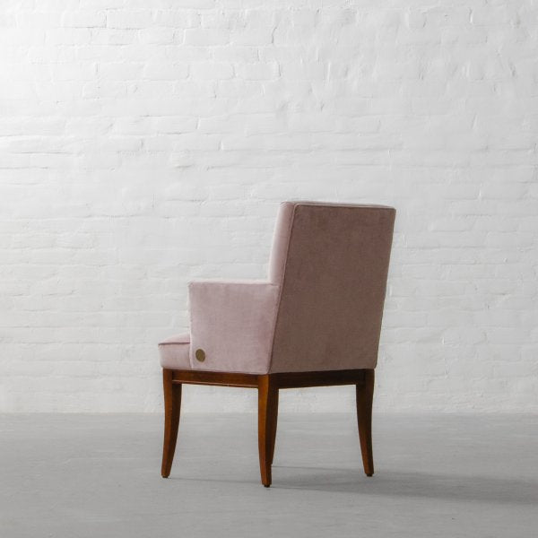 Luxury Dining Chairs with Wooden Frame Base -