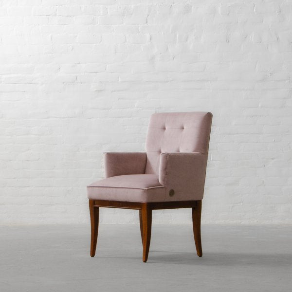 Luxury Dining Chairs with Wooden Frame Base -