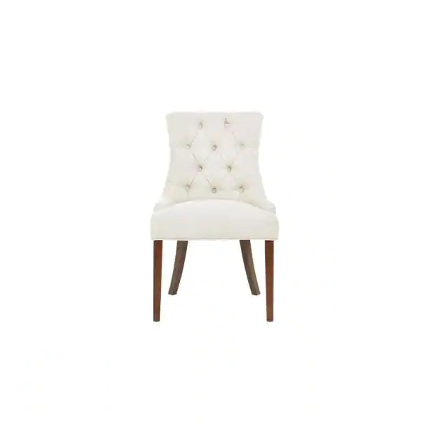 Luxury Dining Chairs with Wooden Frame Base -