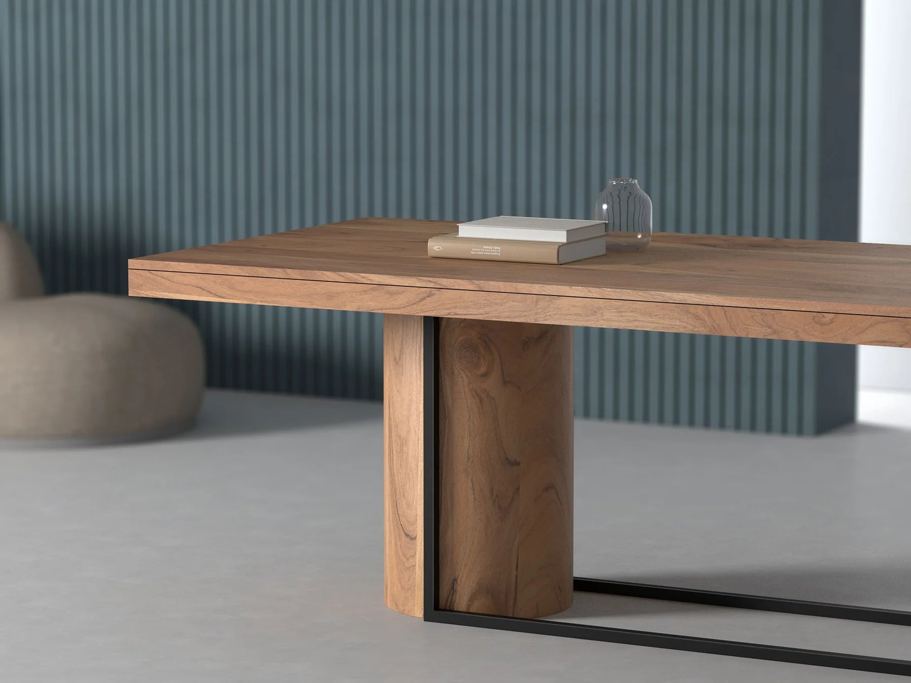 Conference & Meeting Table for Office Meetings with Expandable Design and Smooth Work Surface