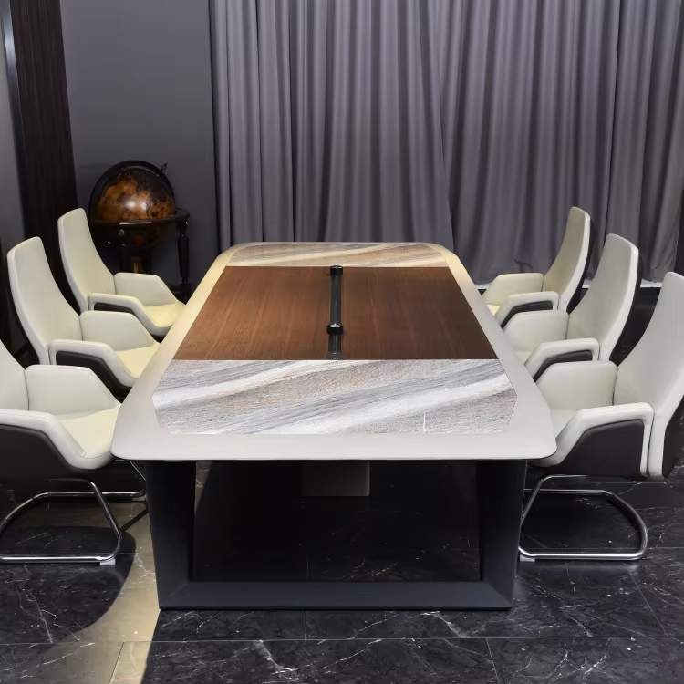 कार्यालय फर्नीचर के लिए सम्मेलन और बैठक टेबल और निदेशकों और कॉर्पोरेट टीमों के लिए एकदम सही बैठक कक्ष टेबल