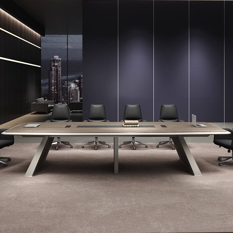 Modern Conference Table Design Board Meeting Room Table Luxury Wooden Office Meeting Table