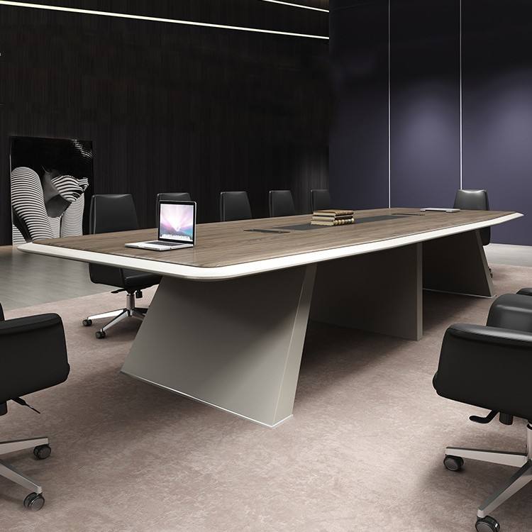Modern Conference Table Design Board Meeting Room Table Luxury Wooden Office Meeting Table