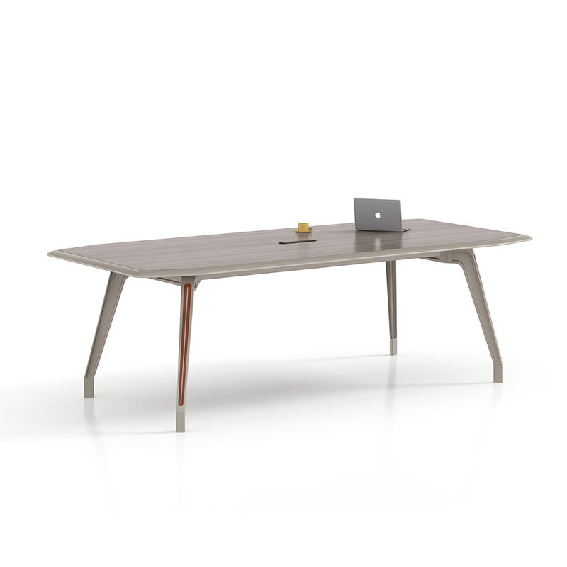 Modern Executive Conference Table for Office Meeting Room, Premium Boardroom Desk with Cable Management, Corporate Collaboration Table India