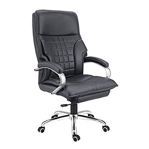 High Back Executive Office Chair with Chrome Base