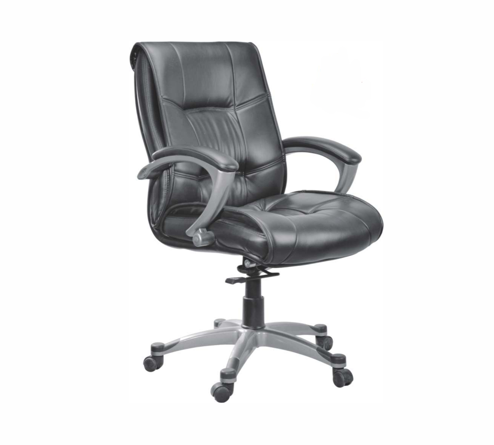 Medium Back Director Chair with Height Adjustable Aluminum Base -