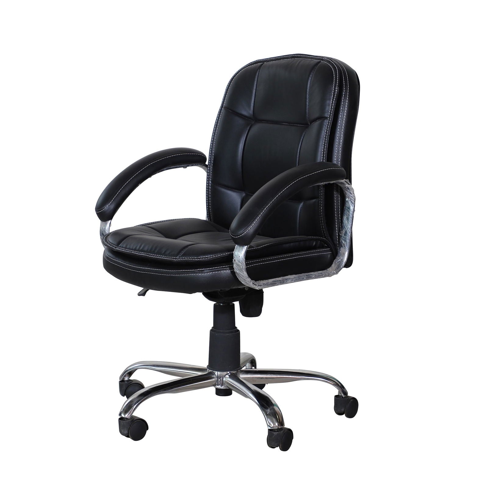 Medium Back Ergonomic Chair with Chrome Base -