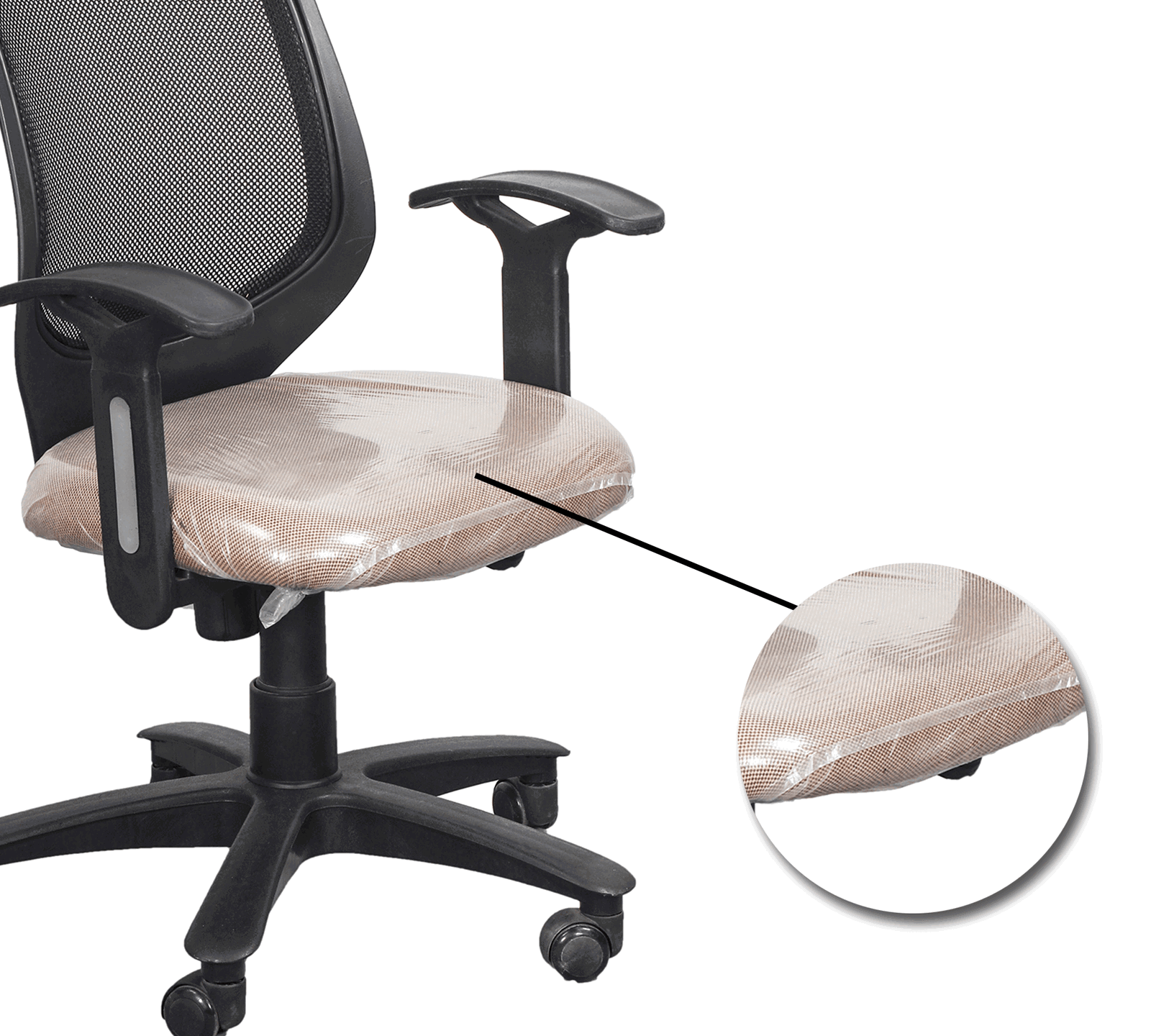Medium Back Executive Chair Nylon Frame Base -