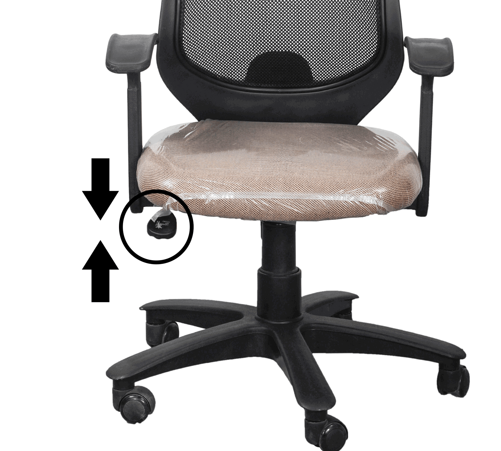 Medium Back Executive Chair Nylon Frame Base -