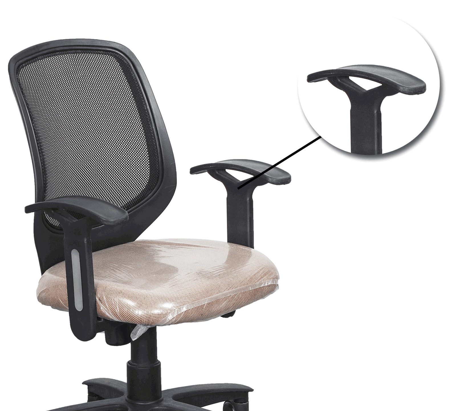 Medium Back Executive Chair Nylon Frame Base -