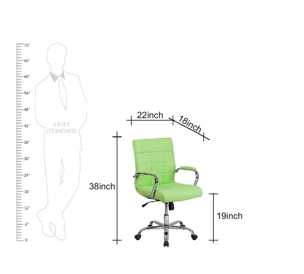 Medium Back Executive Chair with Chrome Base -
