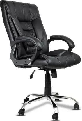 Medium Back Executive Office Chair with Chrome Base -
