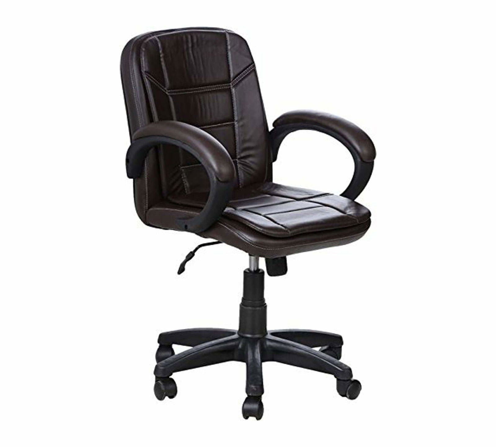 মাঝারি ব্যাক অফিস এক্সিকিউটিভ চেয়ার নাইলন ফ্রেম বেস