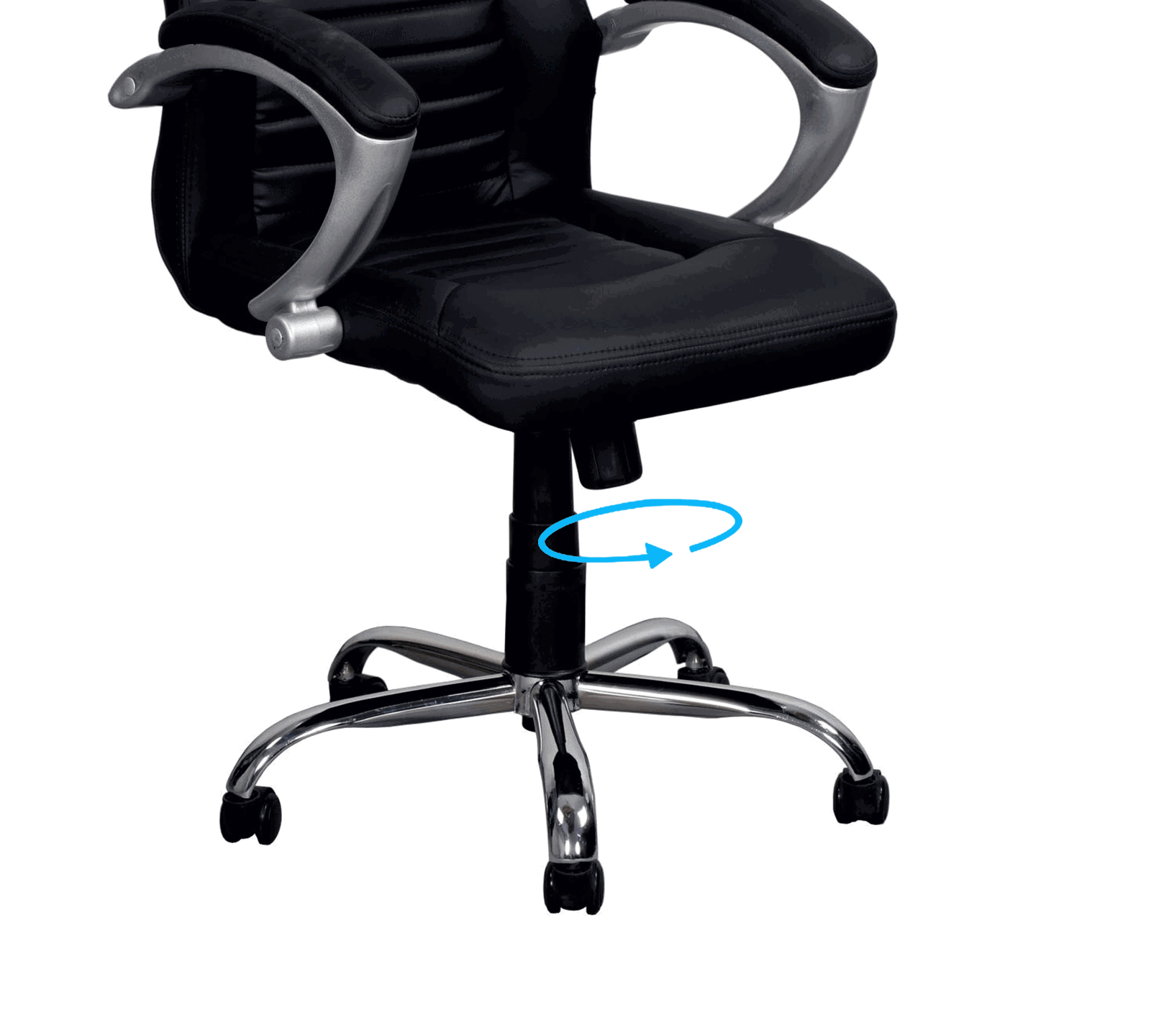 Medium Back Office Executive Chair with Chrome Base -