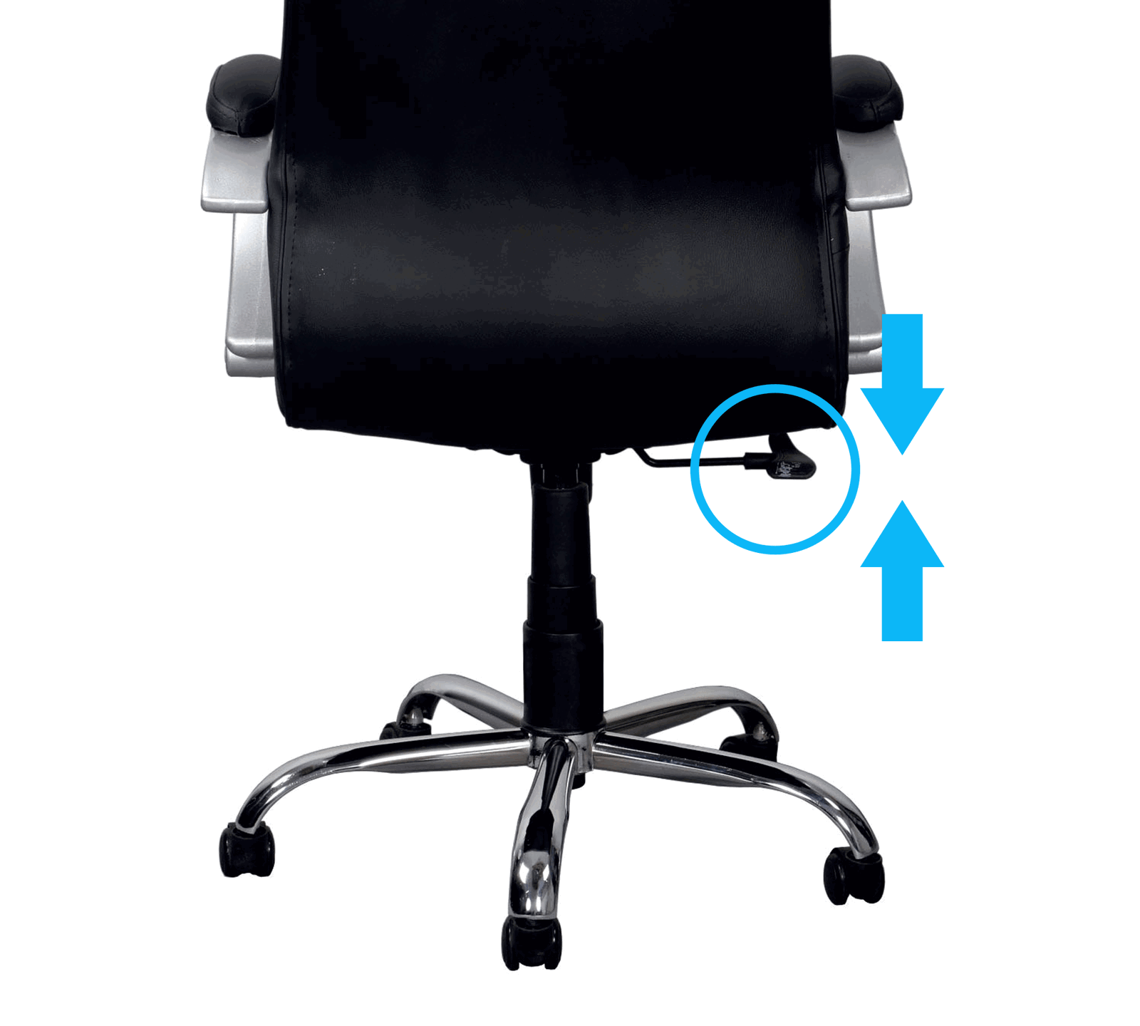 Medium Back Office Executive Chair with Chrome Base -