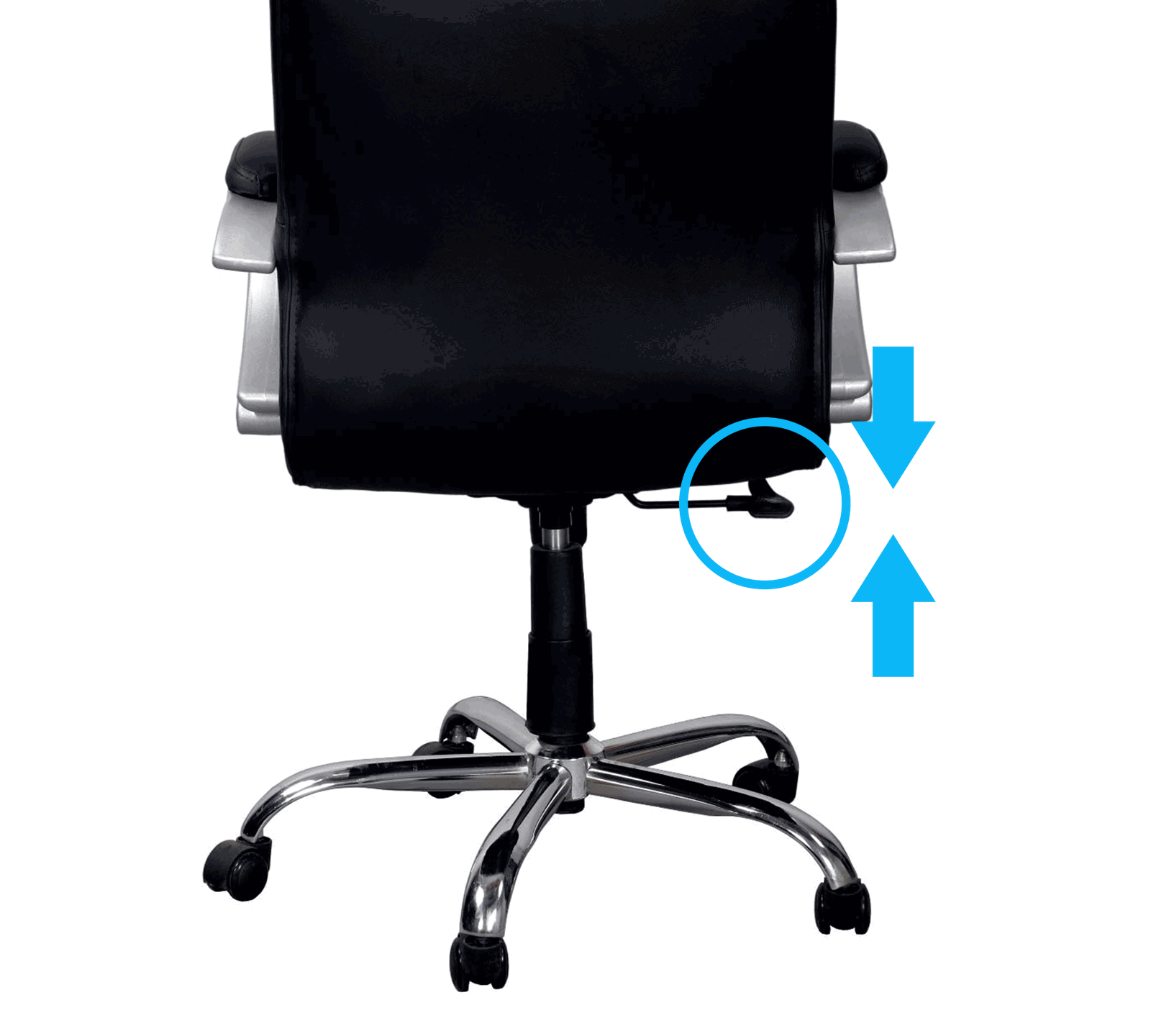 Medium Back Office Executive Chair with Chrome Base -