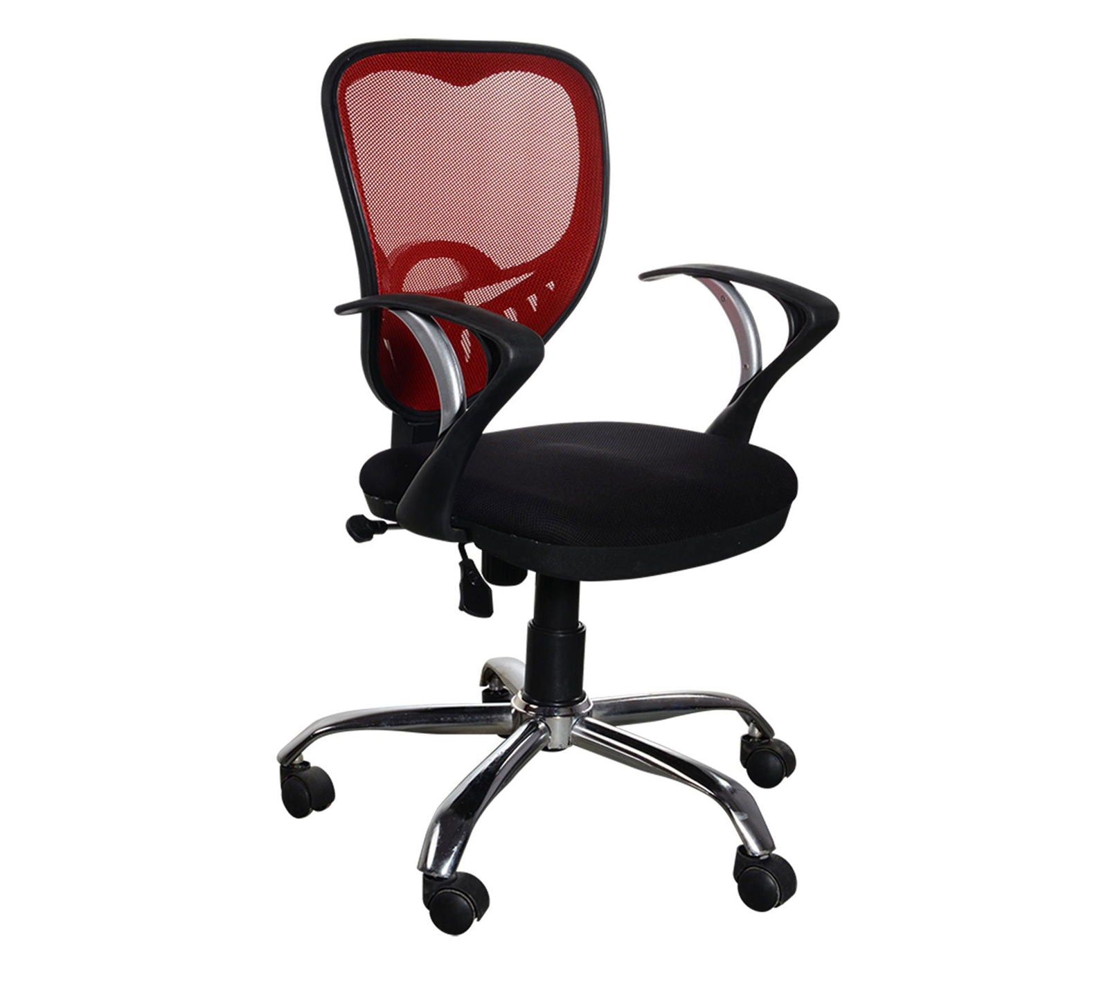 Medium Back Office Executive Chair with Height Adjustable Chrome Base -