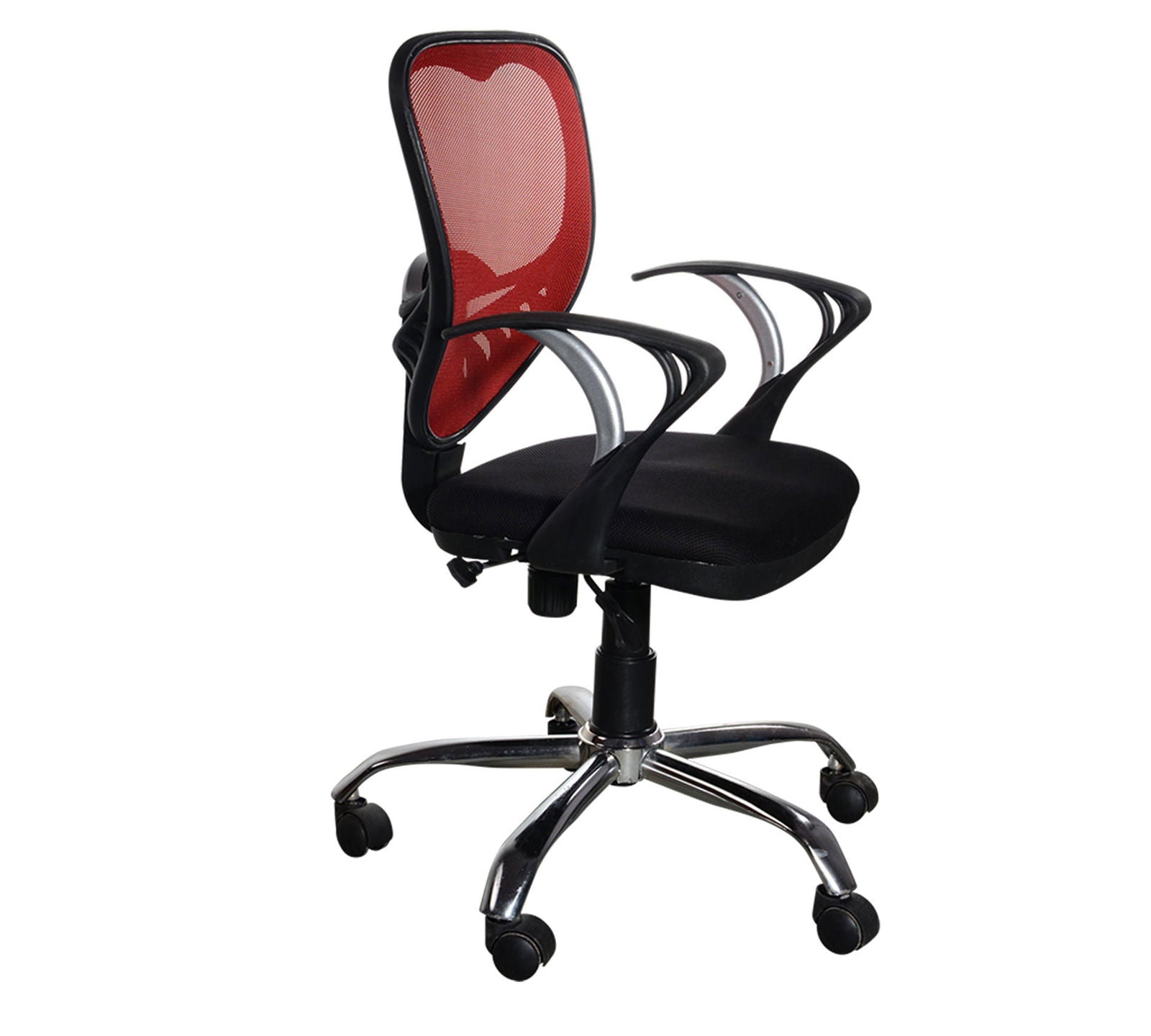 Medium Back Office Executive Chair with Height Adjustable Chrome Base -