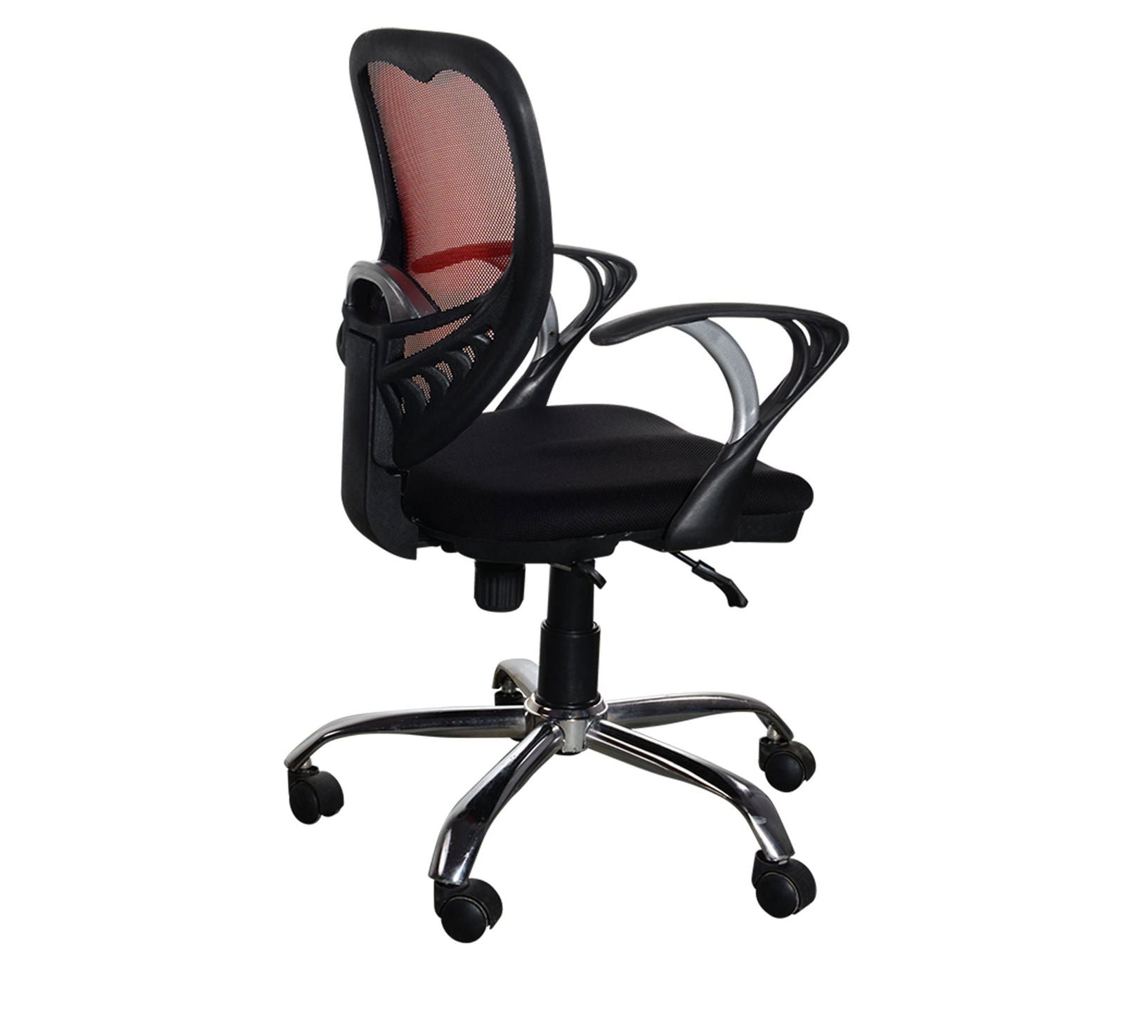 Medium Back Office Executive Chair with Height Adjustable Chrome Base -
