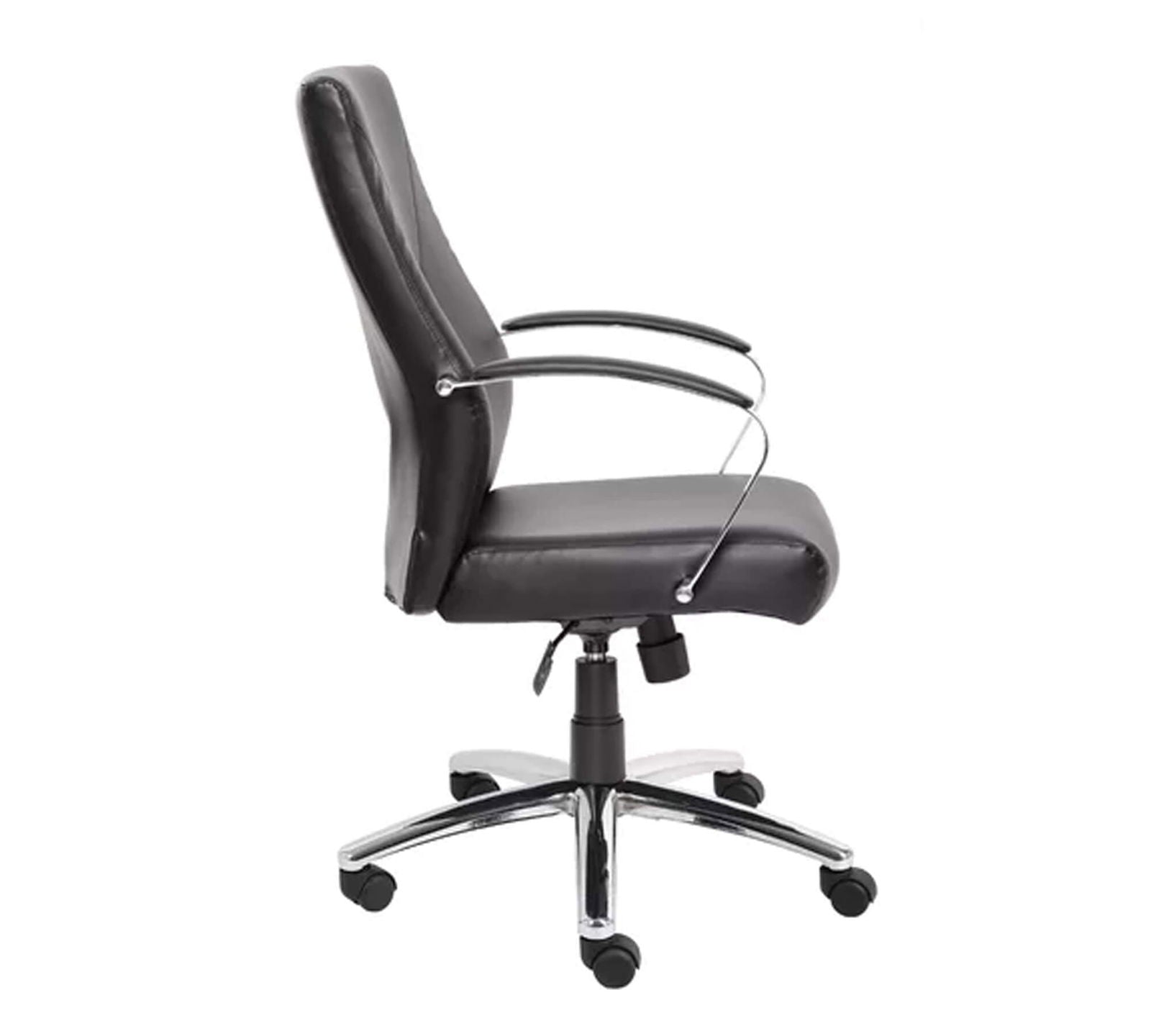 Medium Back Office Executive Chair with Height Adjustable Chrome Base -