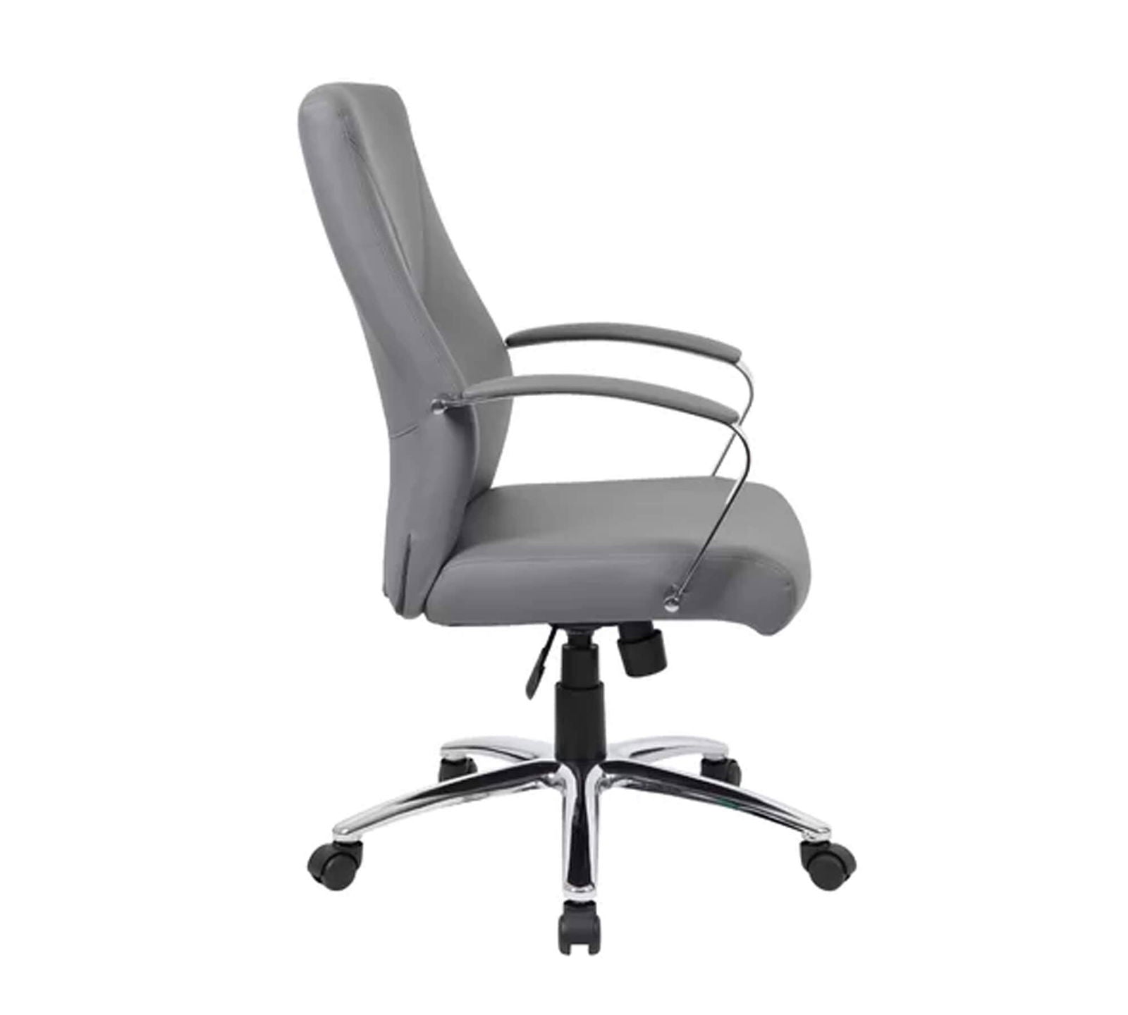Medium Back Office Executive Chair with Height Adjustable Chrome Base -
