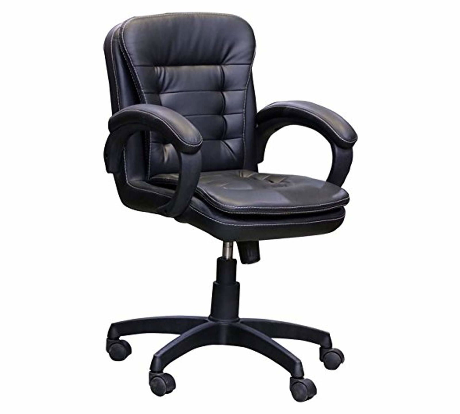 Medium Back Office Executive Chair with Nylon Wheels Base -