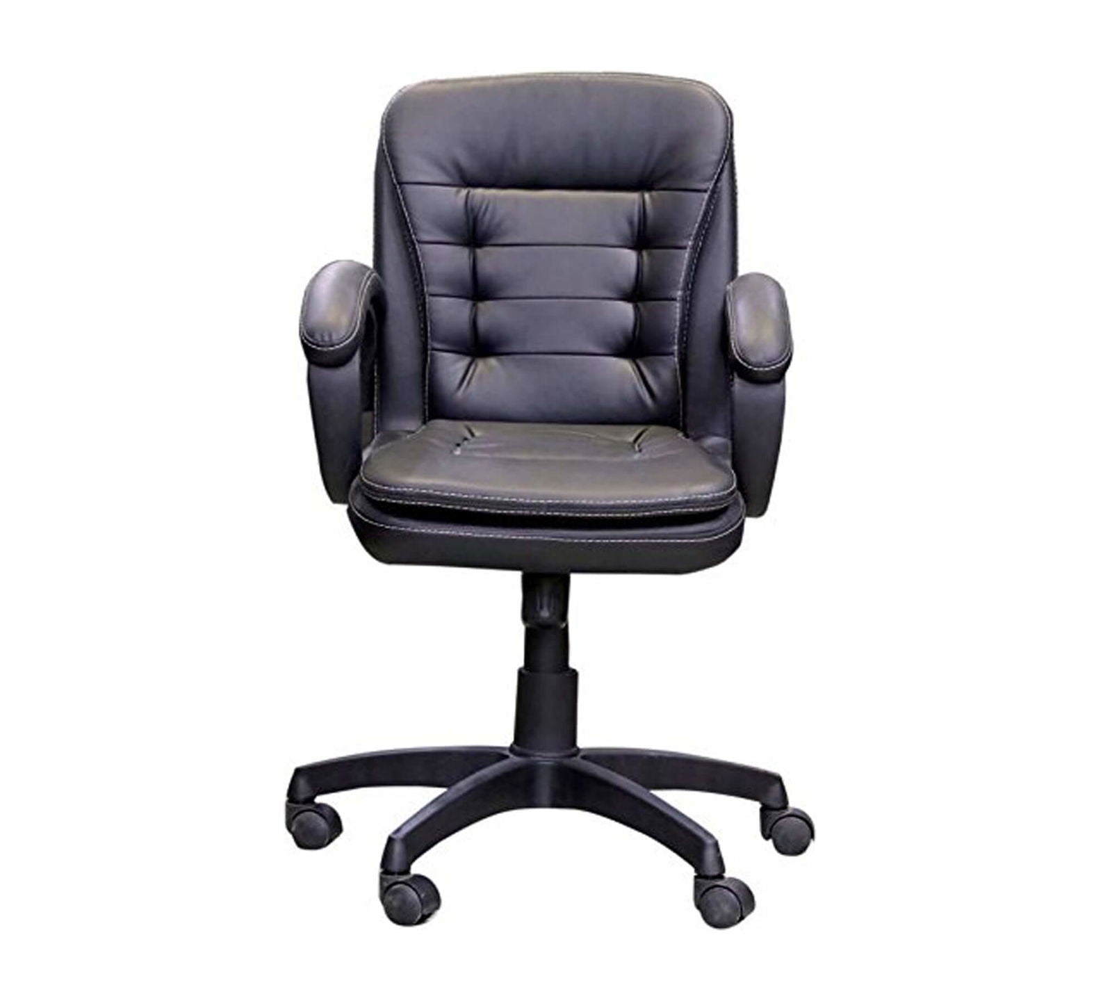 Medium Back Office Executive Chair with Nylon Wheels Base -
