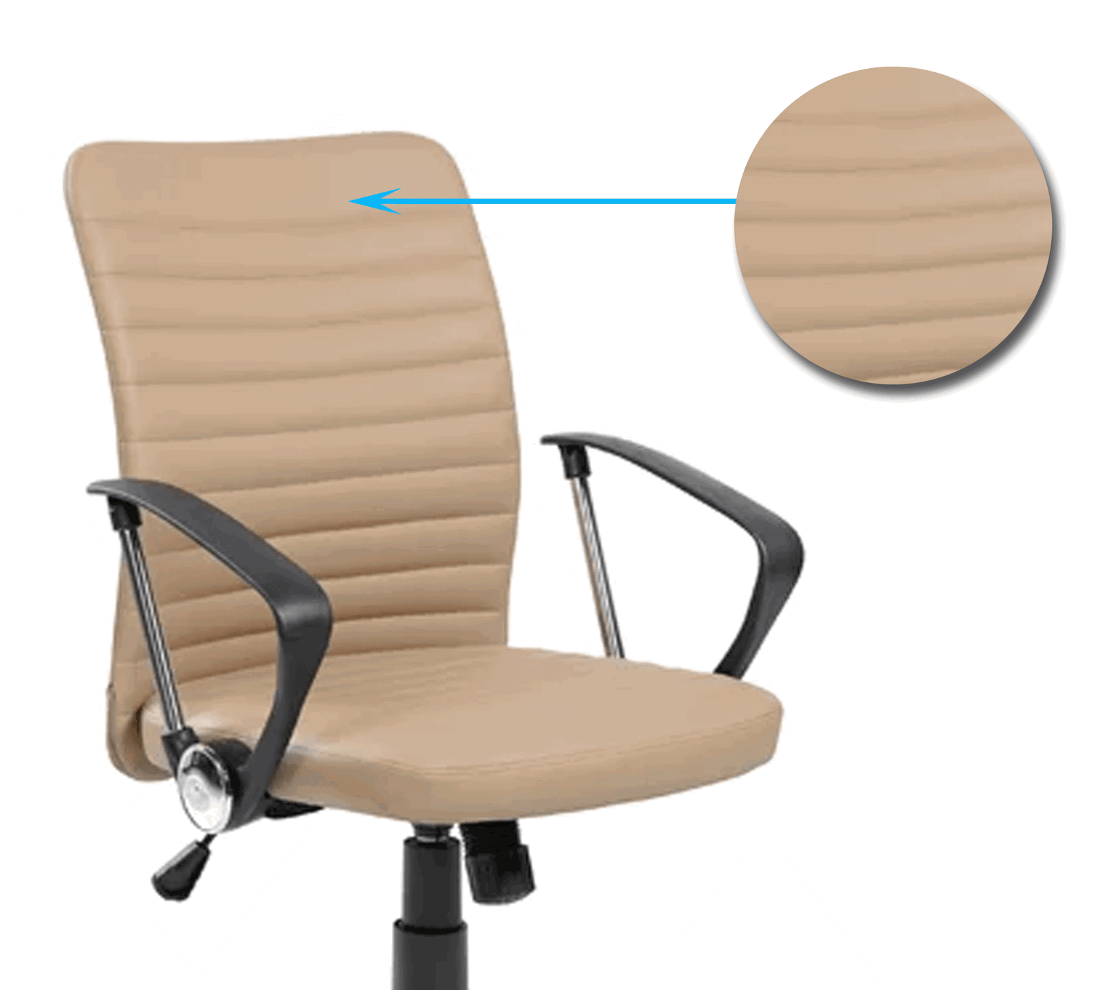 Medium Back Office Executive Ergonomic Chair with Chrome Base -