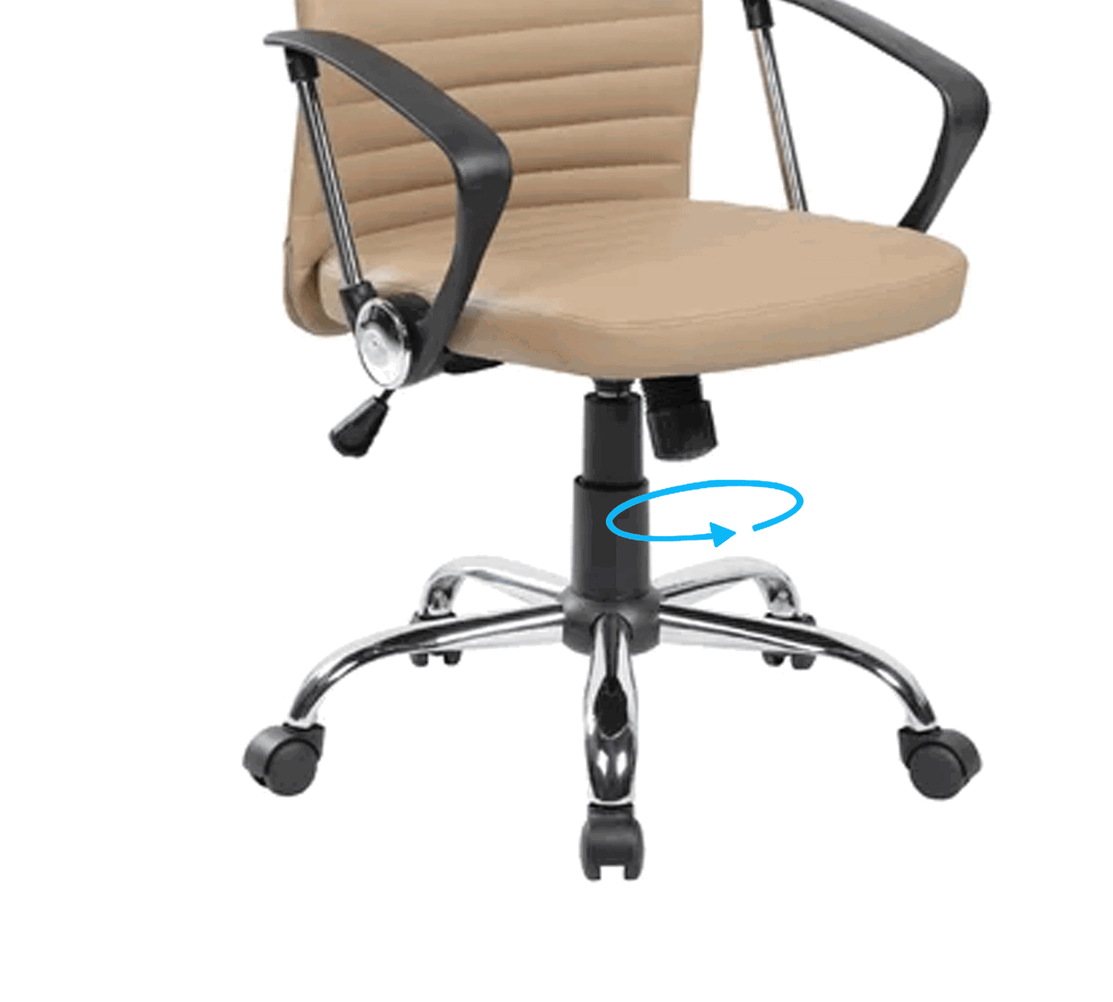 Medium Back Office Executive Ergonomic Chair with Chrome Base -