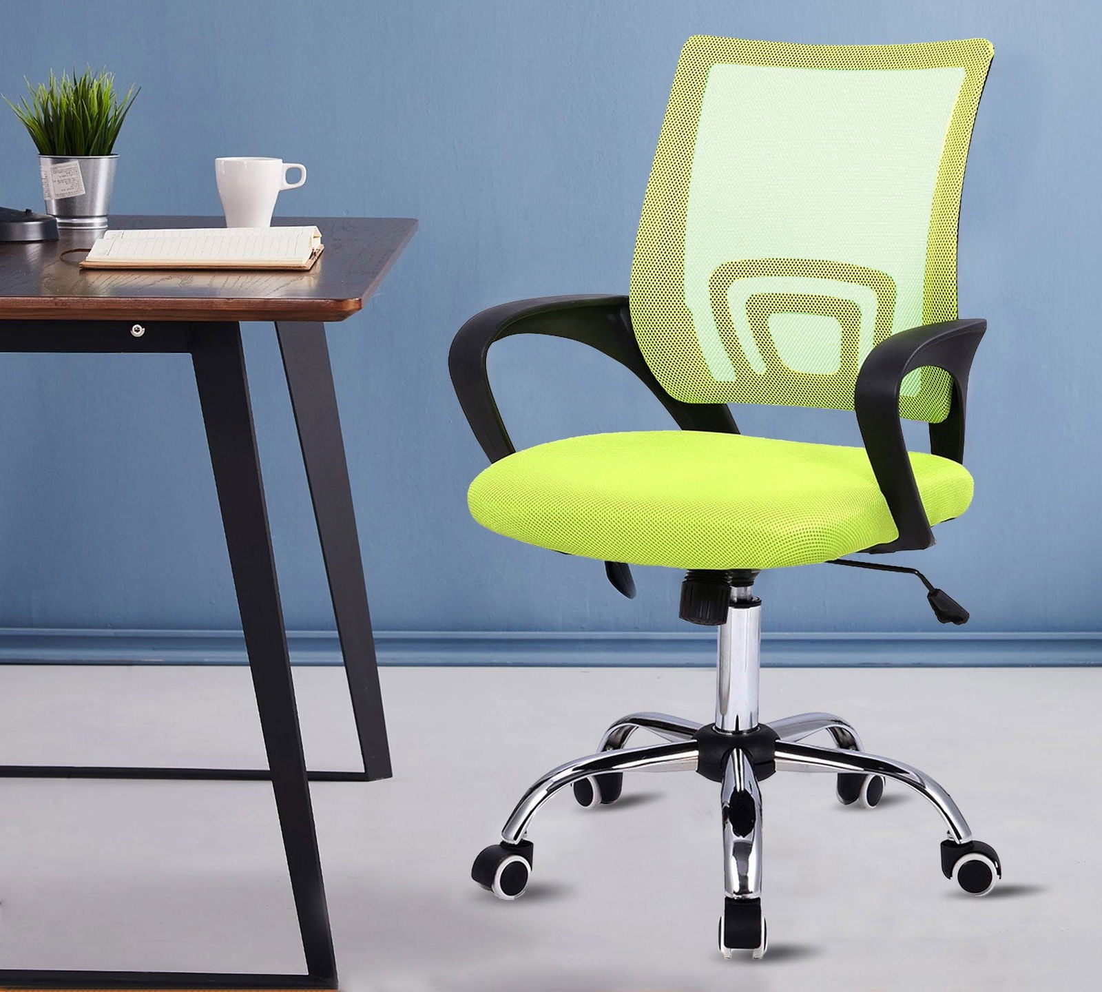 Medium Back Office Executive Mesh Chair with Chrome Base -