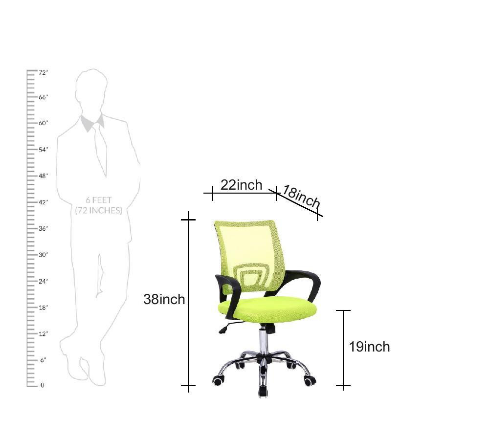 Medium Back Office Executive Mesh Chair with Chrome Base -
