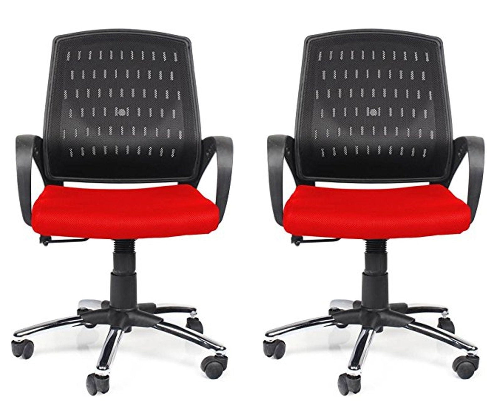 Medium Back Office Executive Mesh Chair with Chrome Base -