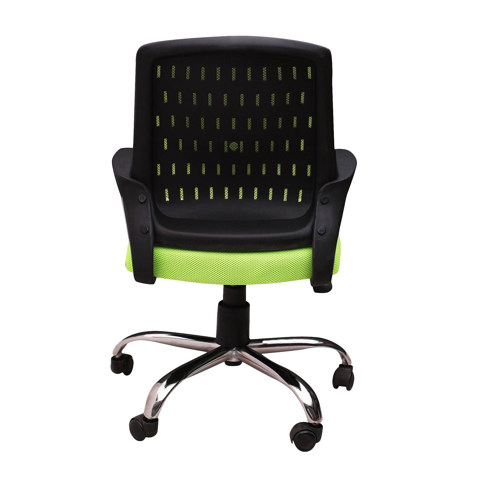 Medium Back Office Executive Mesh Chair with Height Adjustable Chrome Base -