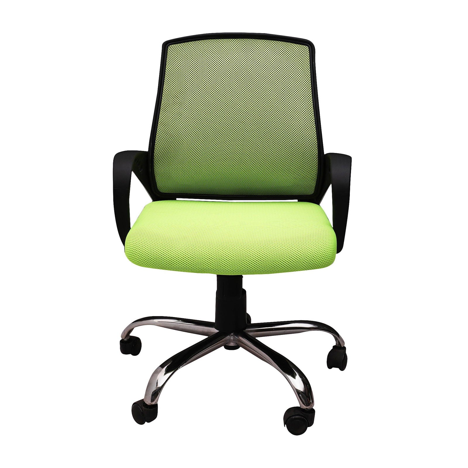 Medium Back Office Executive Mesh Chair with Height Adjustable Chrome Base -