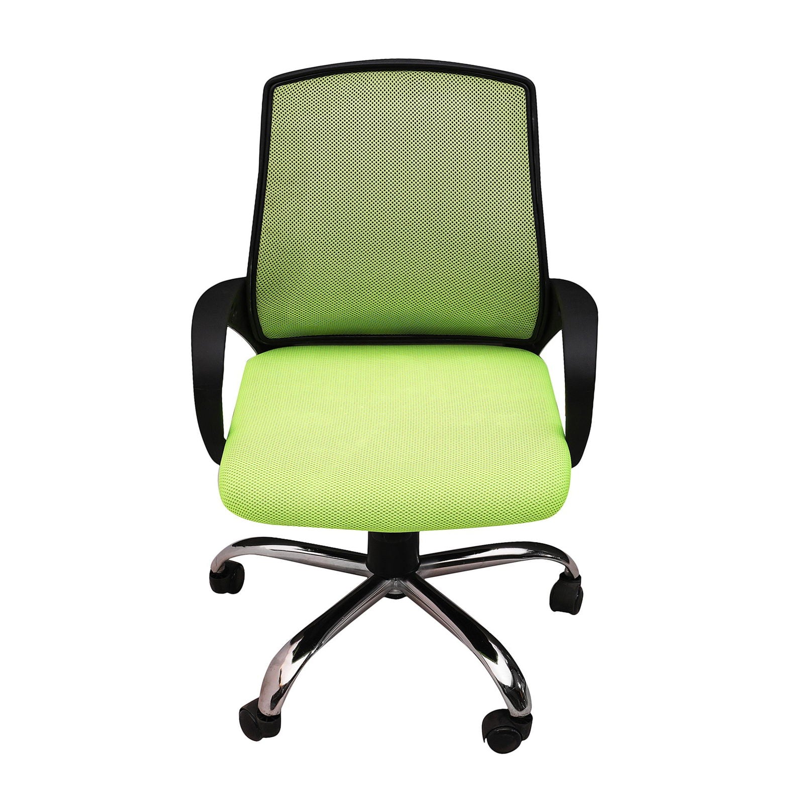Medium Back Office Executive Mesh Chair with Height Adjustable Chrome Base -
