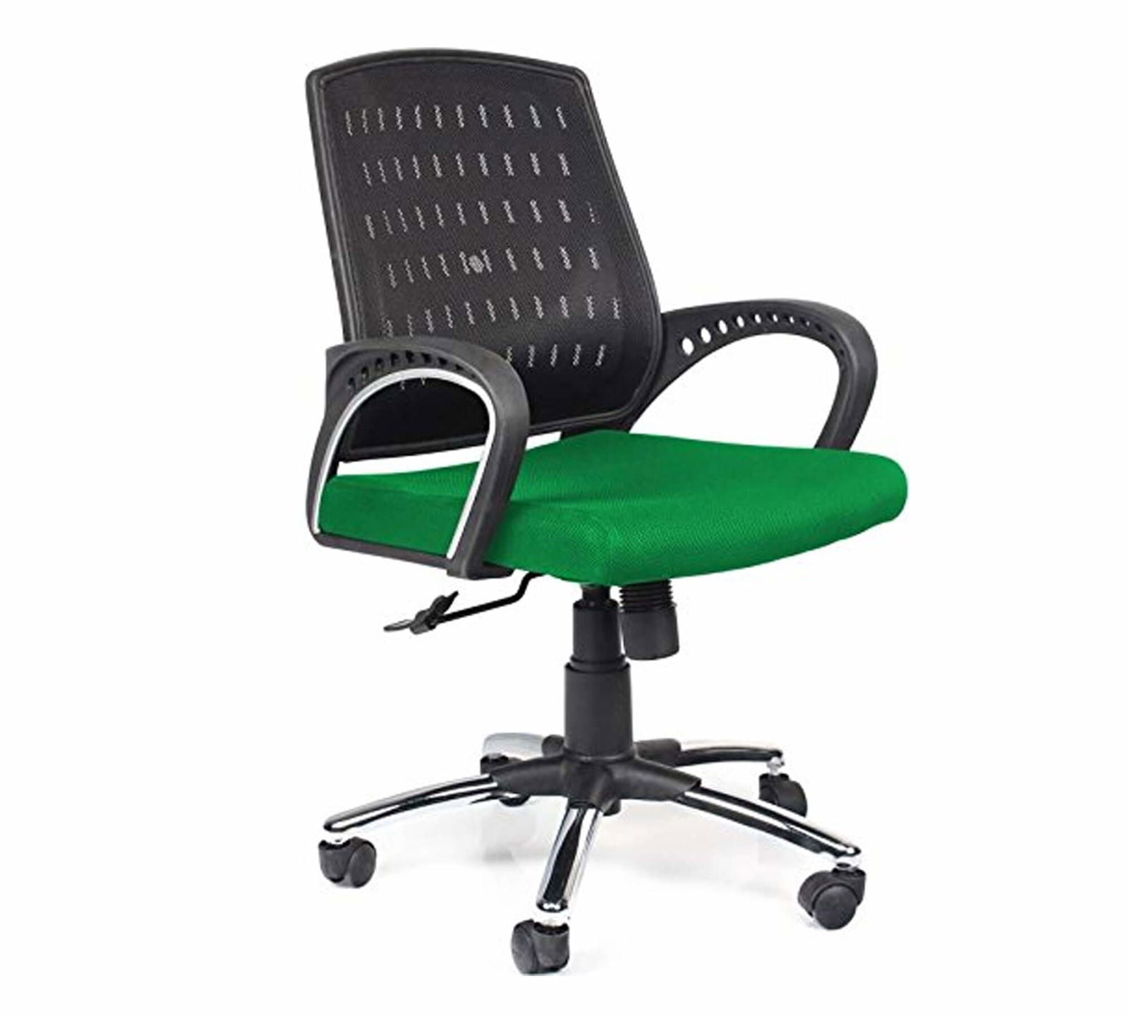 Medium Back Office Executive Mesh Chair with Height Adjustable Chrome Base -