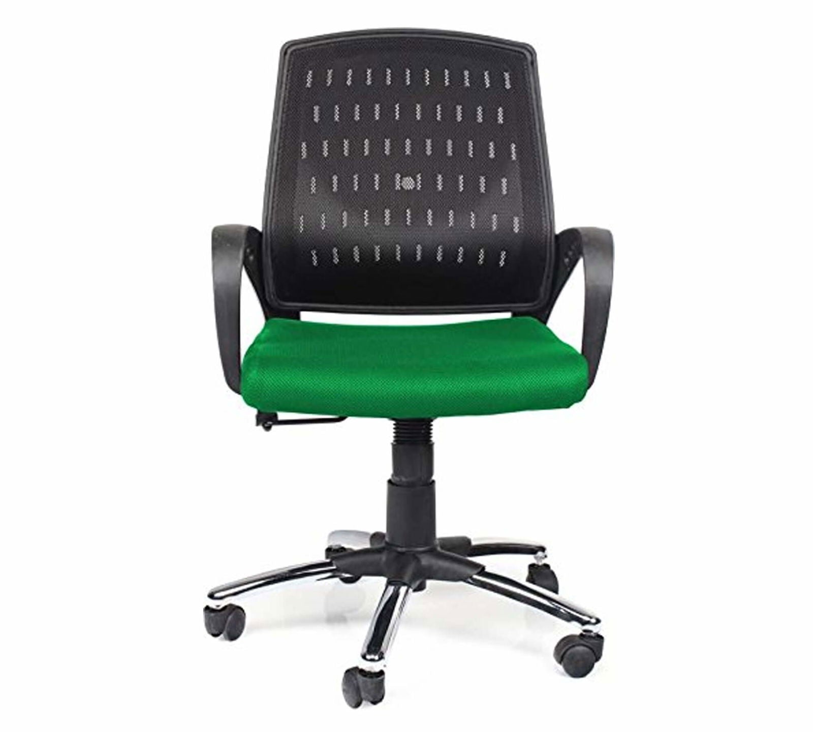 Medium Back Office Executive Mesh Chair with Height Adjustable Chrome Base -