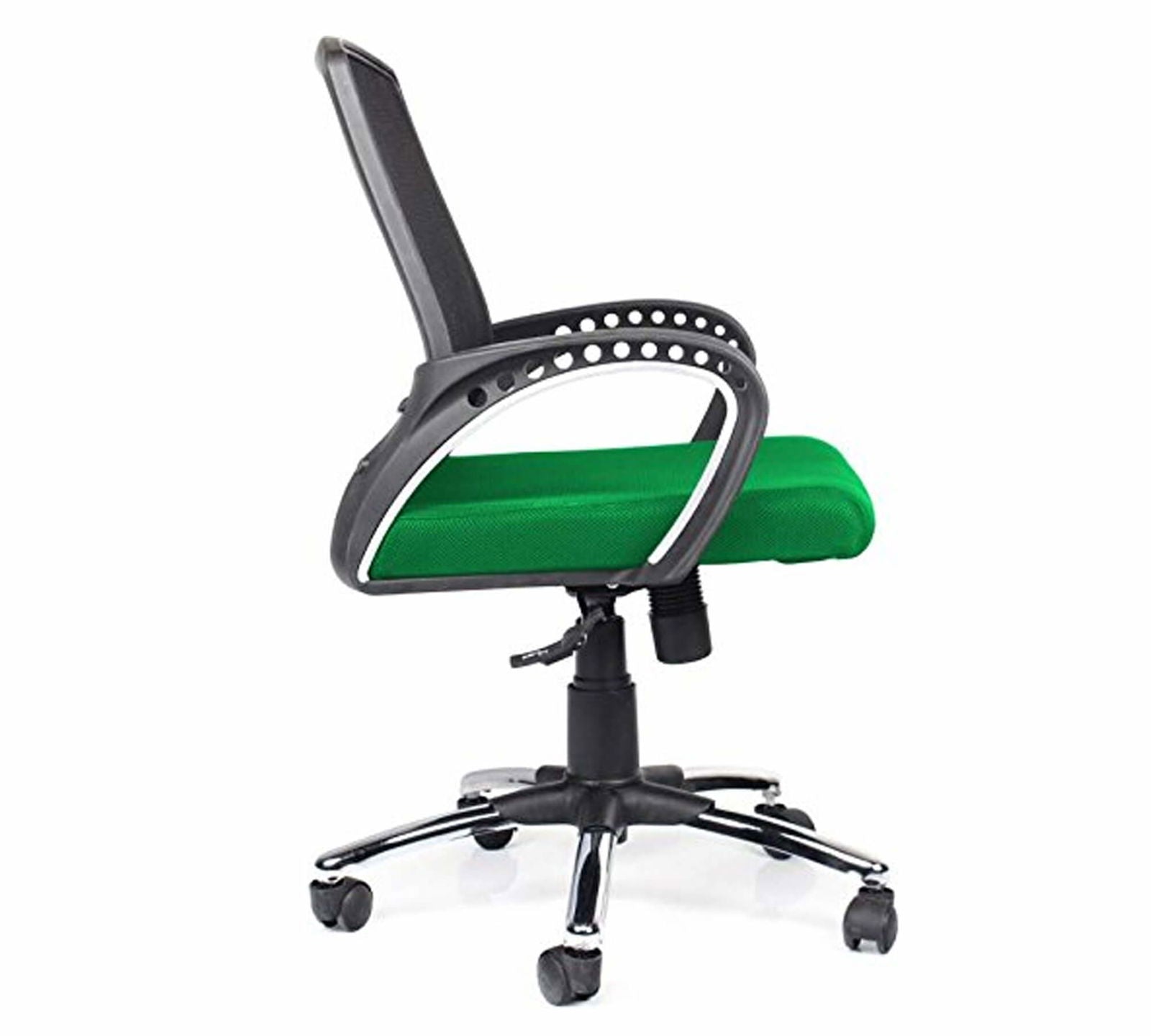 Medium Back Office Executive Mesh Chair with Height Adjustable Chrome Base -