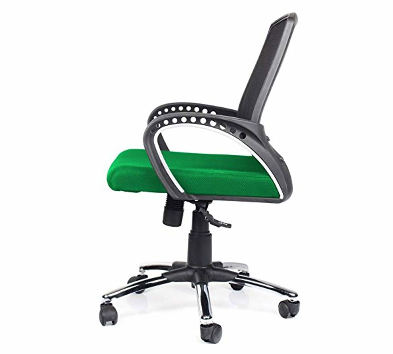 Medium Back Office Executive Mesh Chair with Height Adjustable Chrome Base -