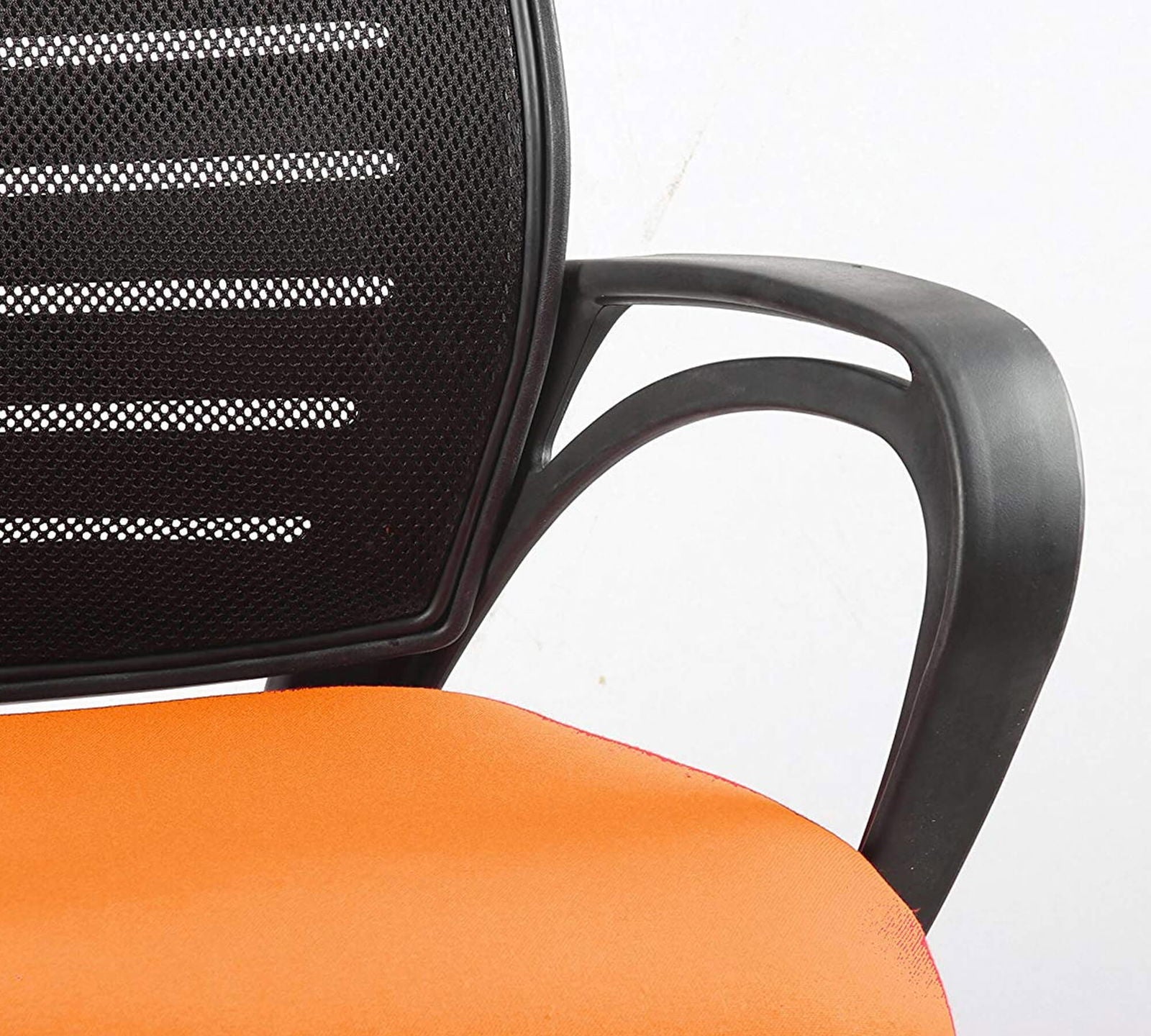 Medium Back Office Executive Mesh Chair with Height Adjustable Nylon Base -
