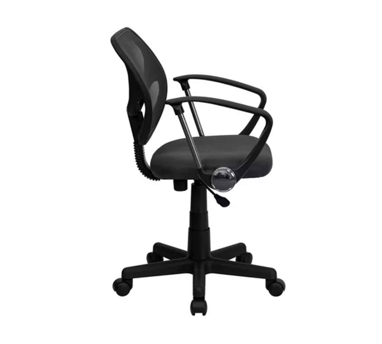 Medium Back Office Executive Mesh Chair with Nylon Wheels Base -