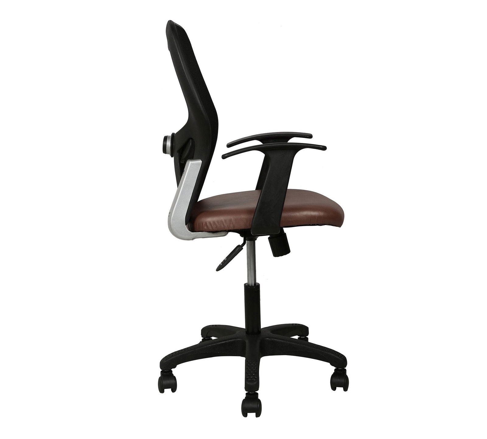 Medium Back Office Executive Mesh Chair with Nylon Wheels Base -