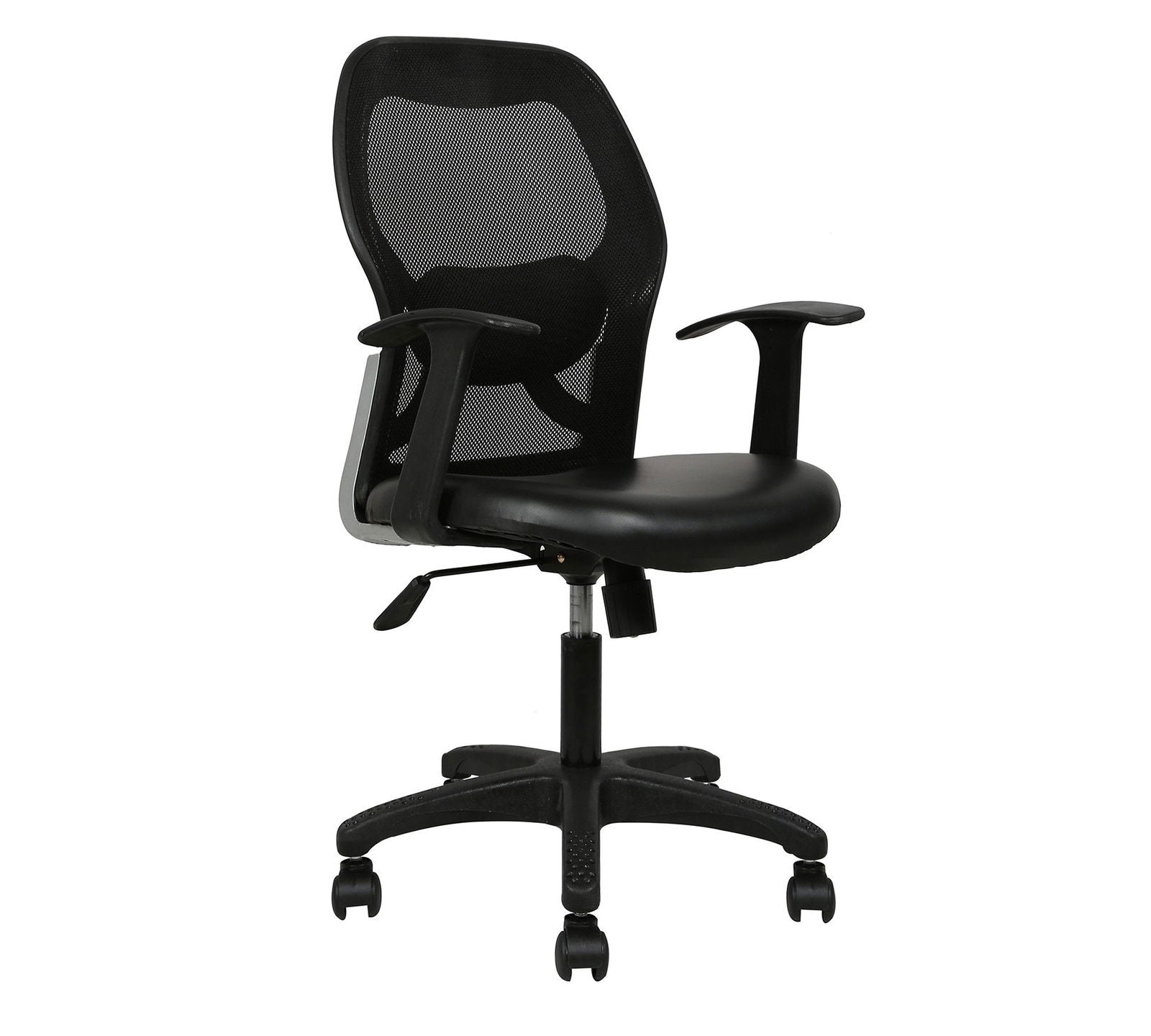 Medium Back Office Executive Mesh Chair with Nylon Wheels Base -