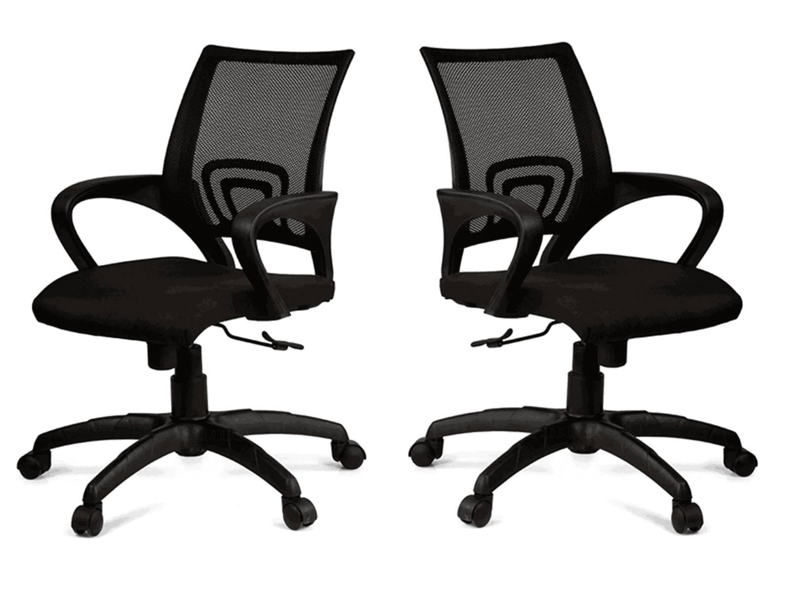 Medium Back Office Executive Mesh Chair with Nylon Wheels Base -