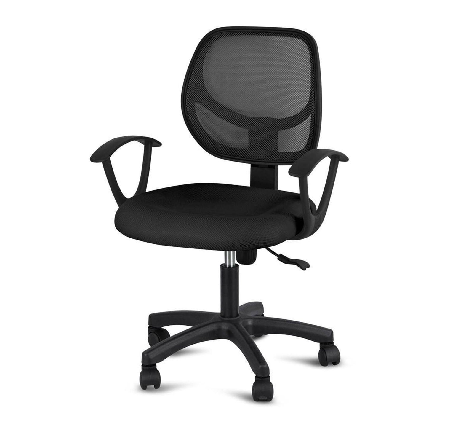 Medium Back Office Executive Mesh Chair with Nylon Wheels Base -